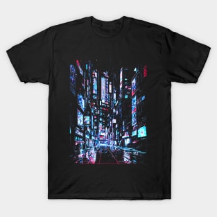 Cyber Neo Tokyo log 2 T-Shirt